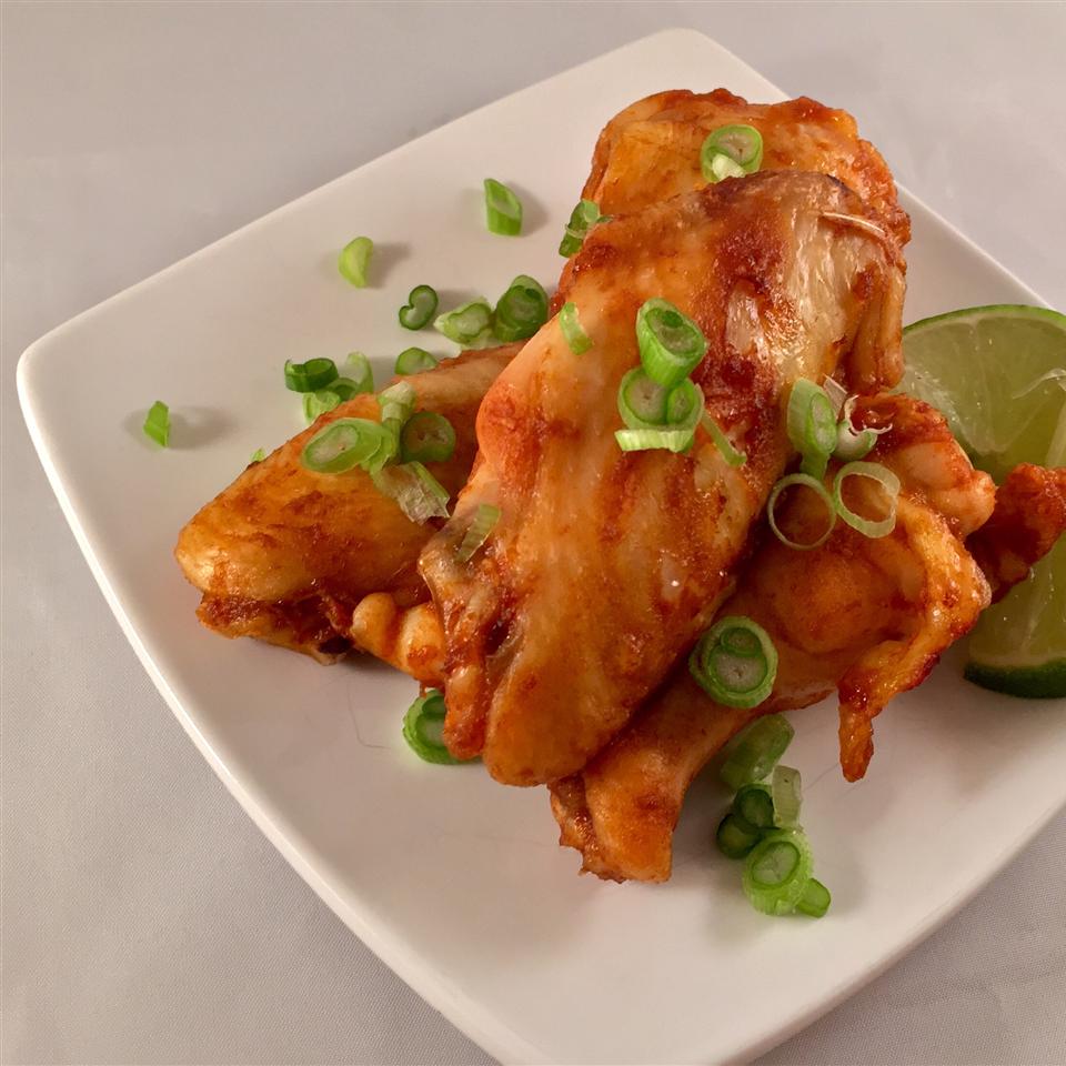 Spicy Asian-Inspired Chicken Wings