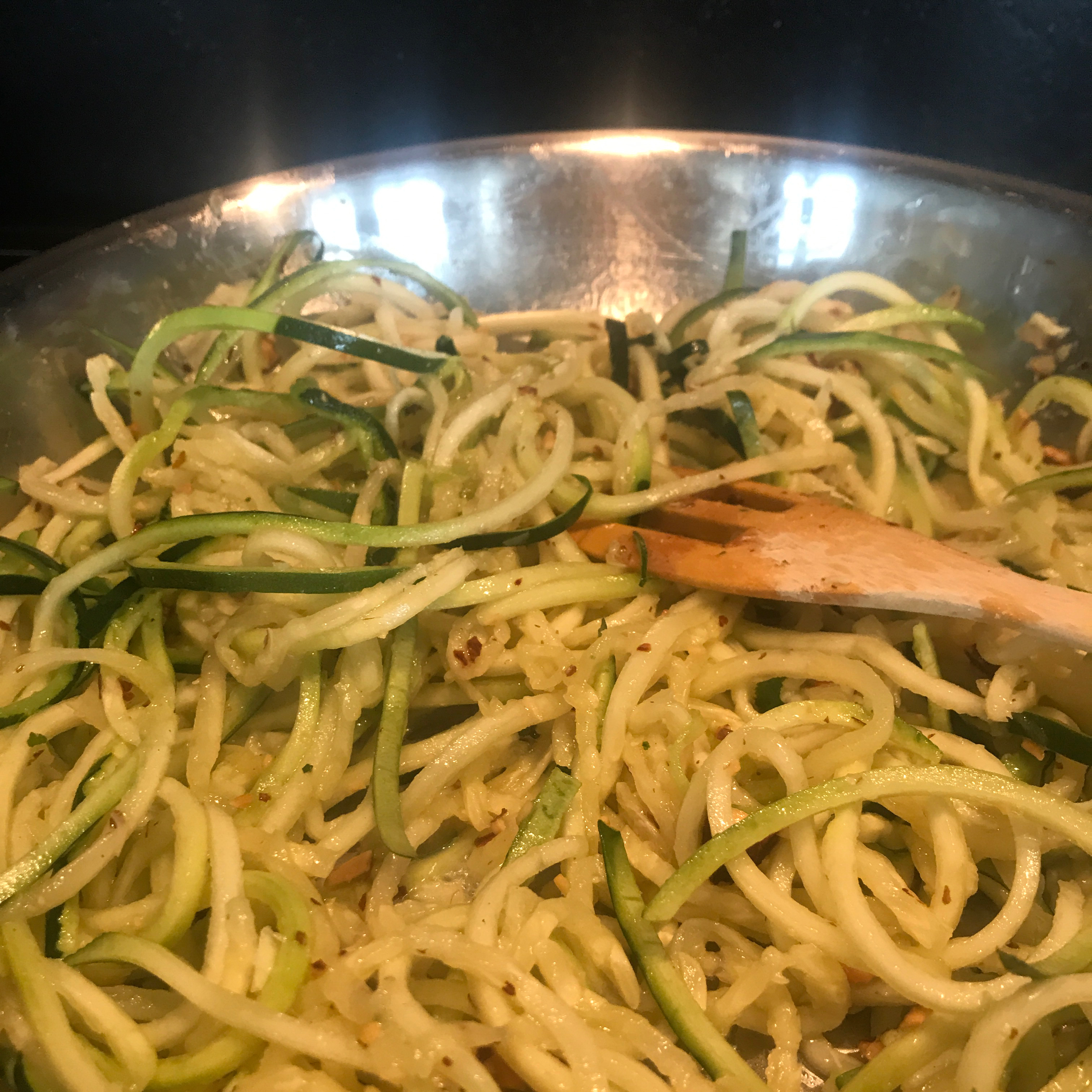 Spicy Butter Zoodles