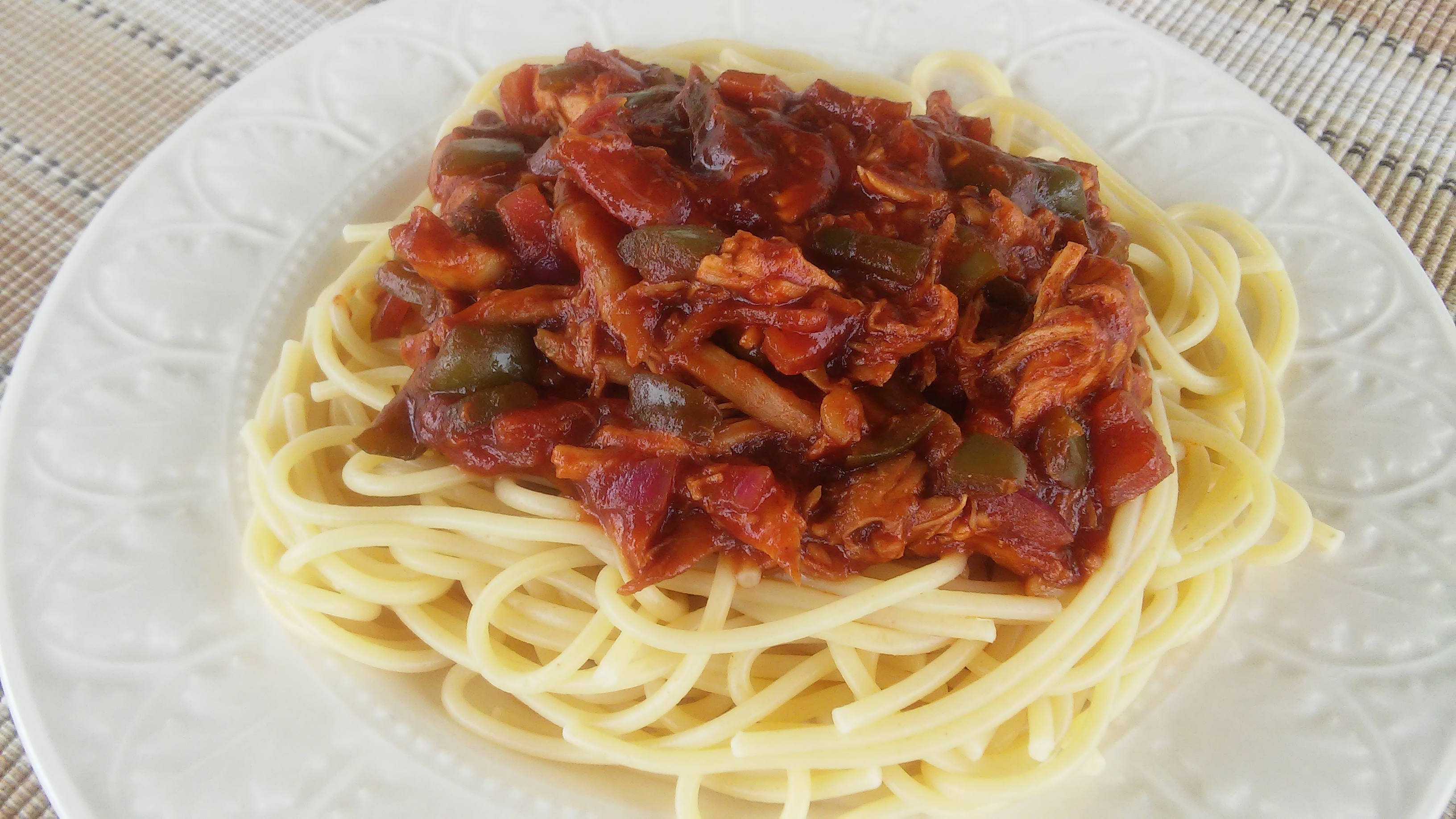 Spicy Chicken Spaghetti II