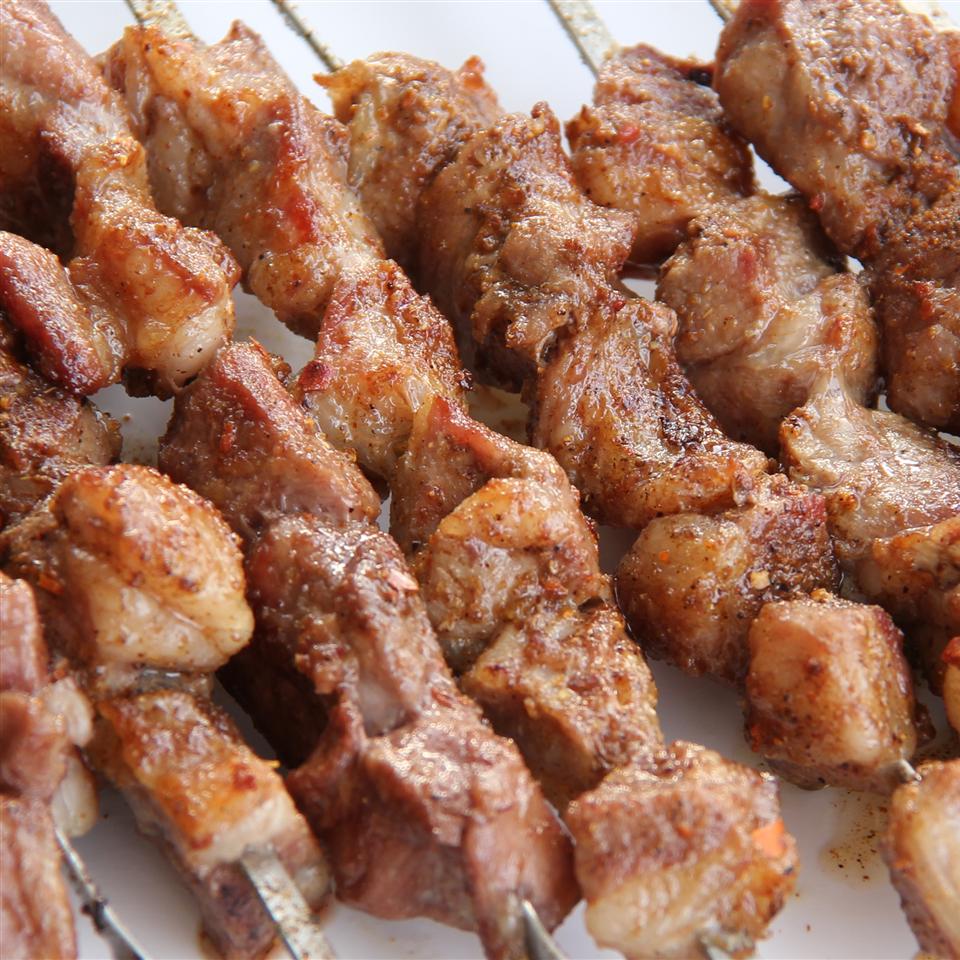 Spicy Chinese Cumin Lamb Skewers