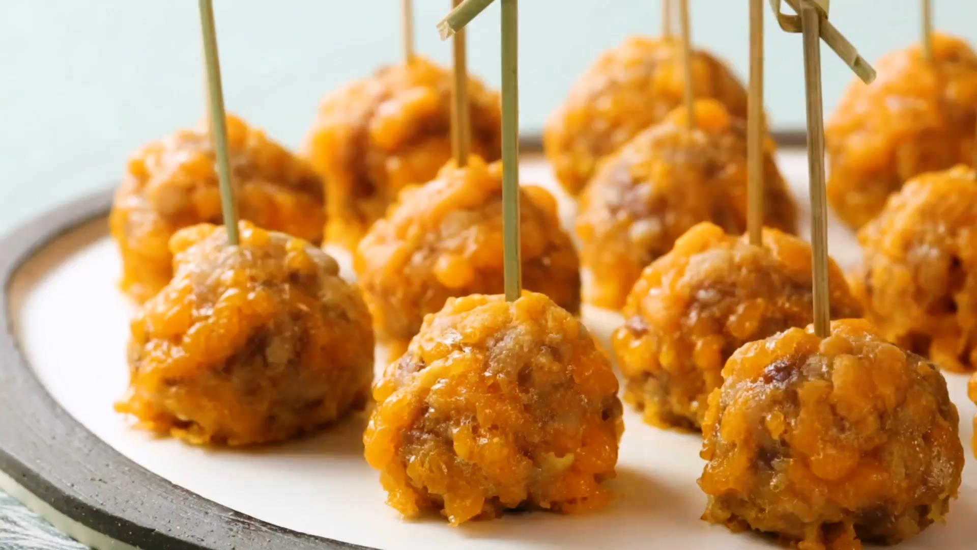 Spicy Sausage Balls without Bisquick®