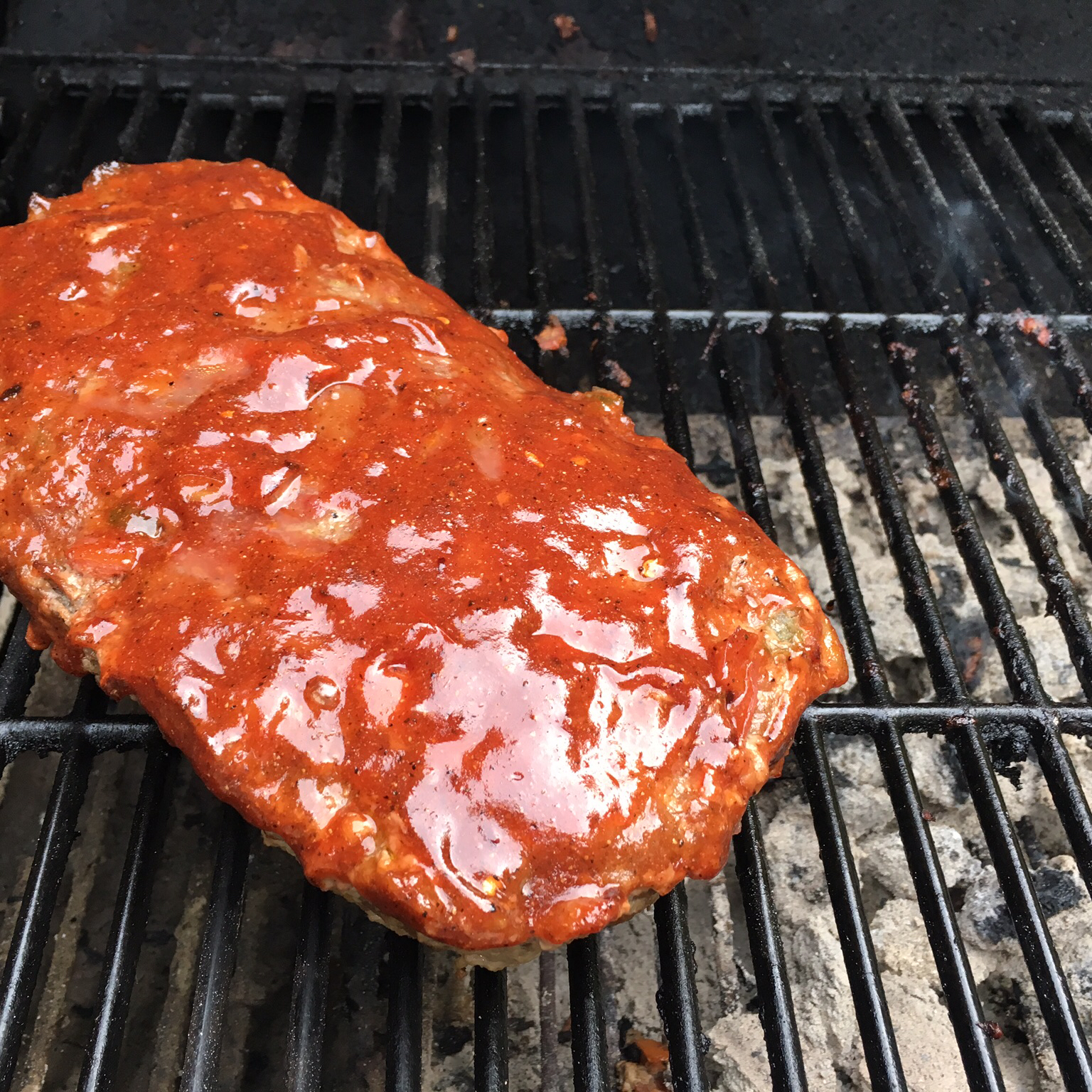 Spicy Smoked Meatloaf