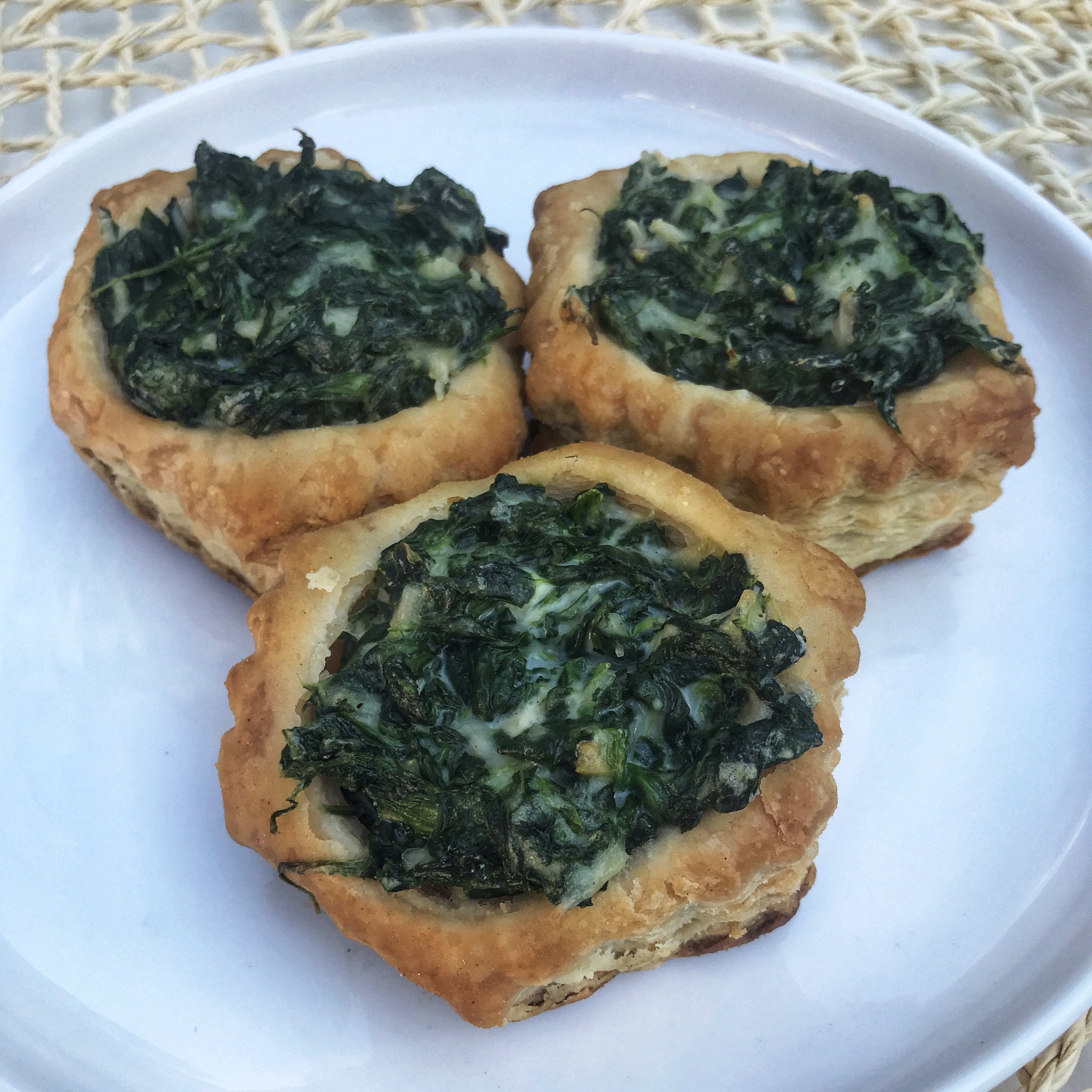 Spinach and Goat Cheese Phyllo Cups