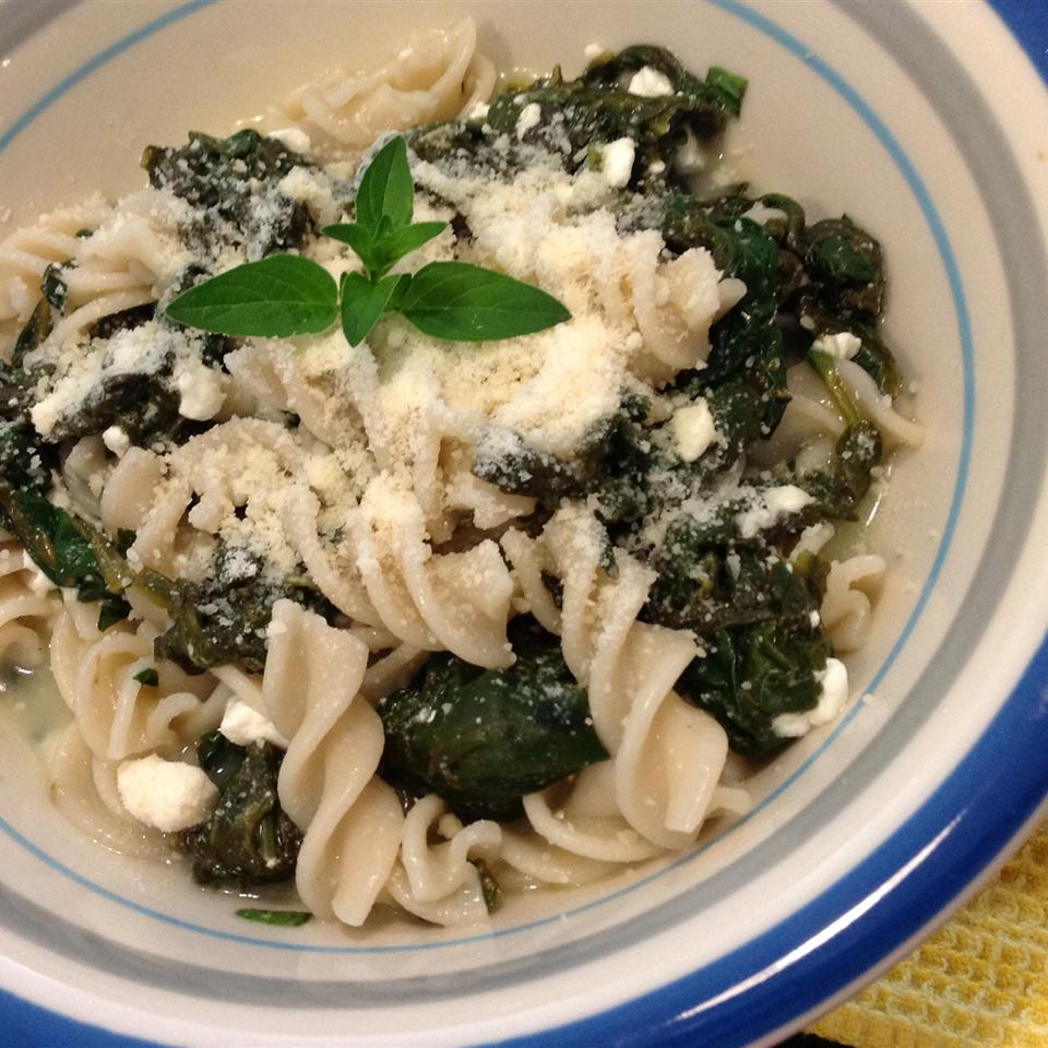 Spinach Cheese Pasta