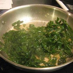 Stir-Fried Asian Collard Greens