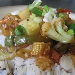 Stir-Fried Sweet and Sour Vegetables