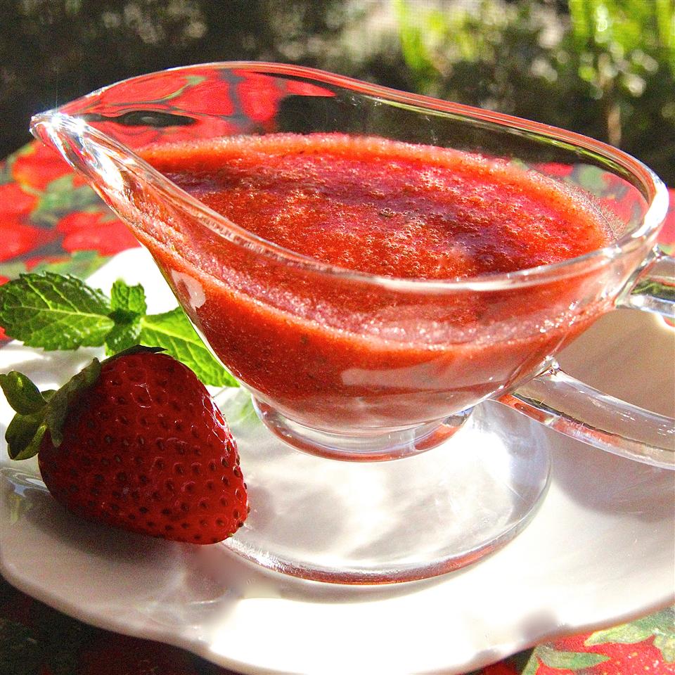 Strawberry Mint Sauce