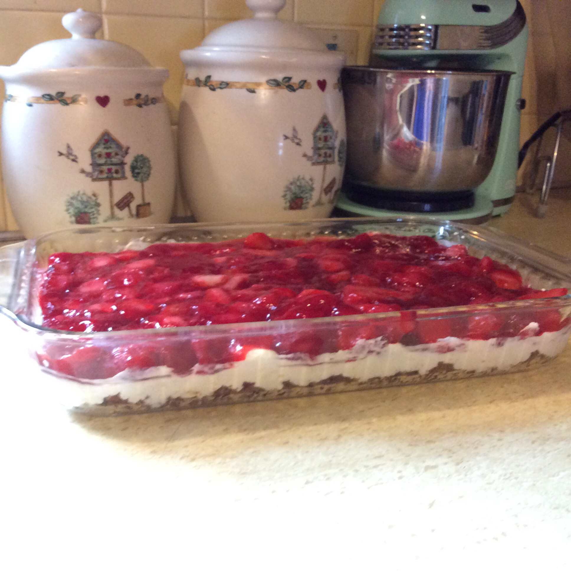 Strawberry Pretzel Pie