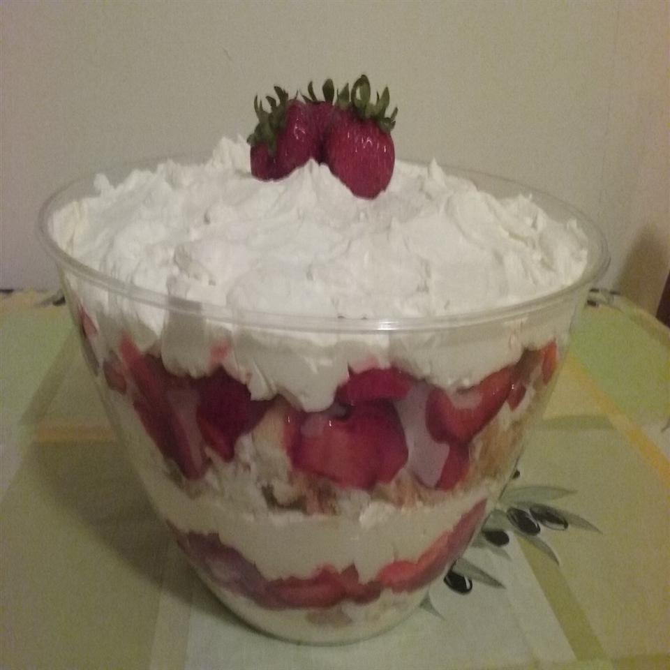 Strawberry Vanilla Trifle