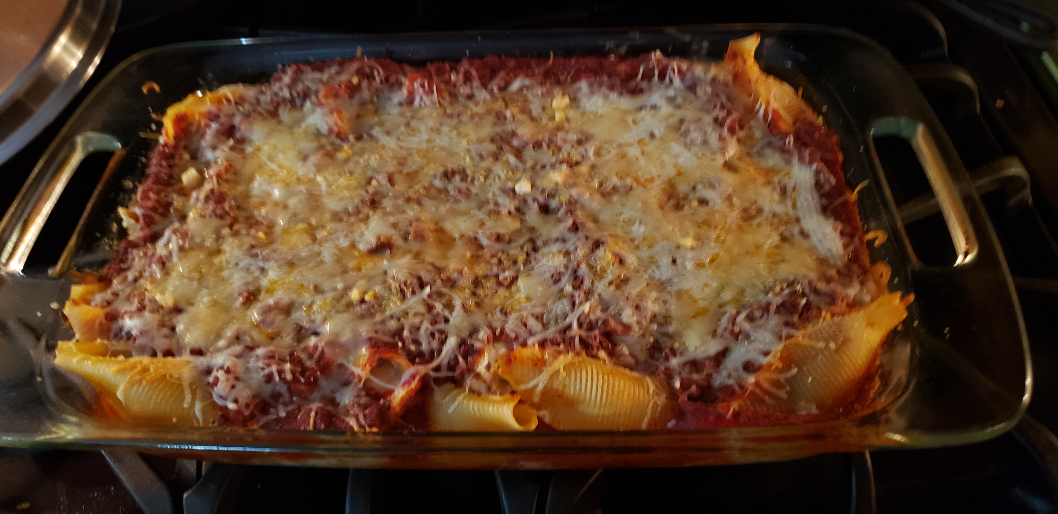 Stuffed Shells with Four Cheeses