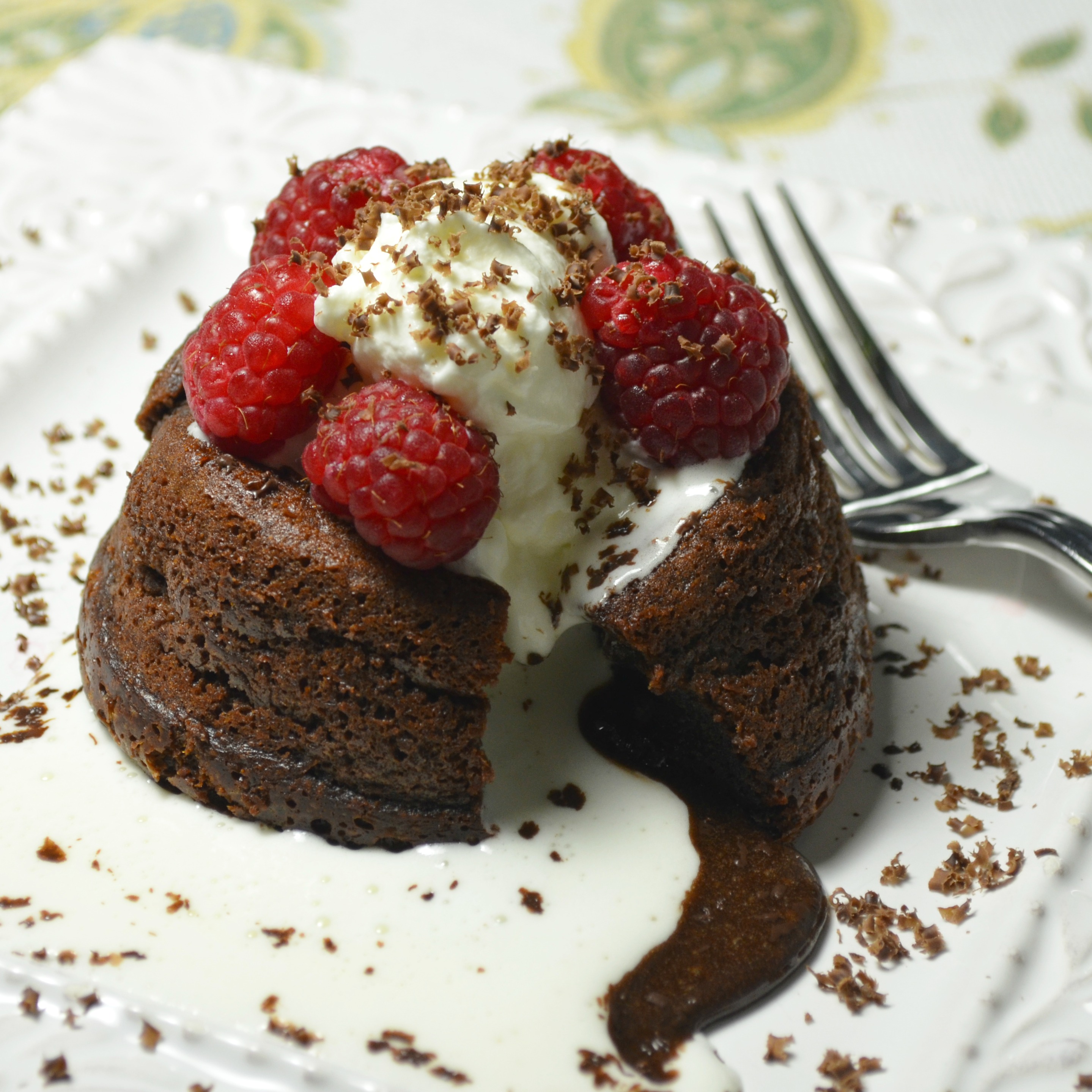 Sugar-Free Molten Chocolate Cakes
