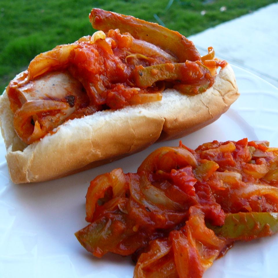 Super-Easy Sausage and Peppers