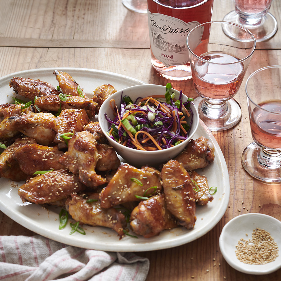 Sweet and Garlicky Korean Chicken Wings