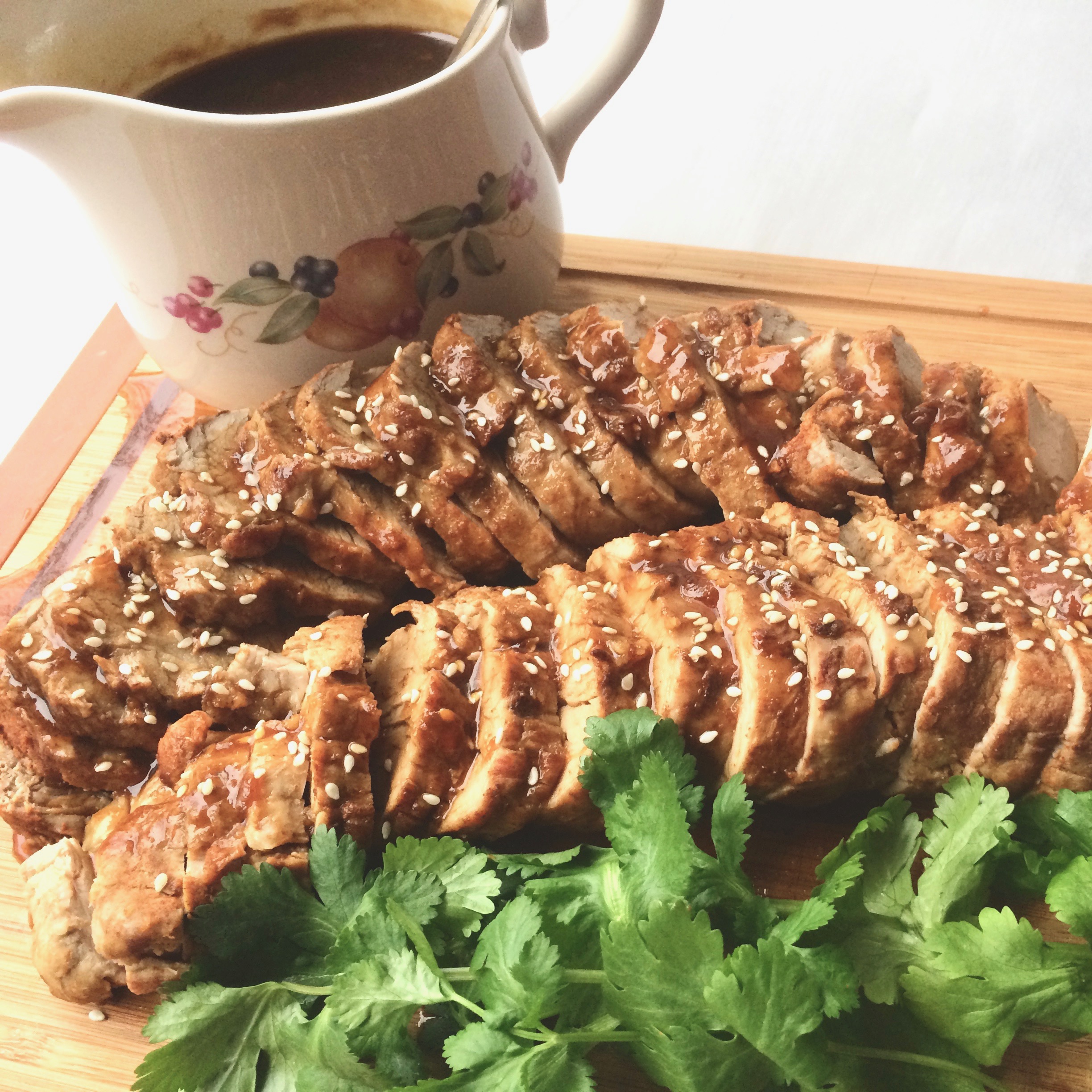 Sweet and Spicy Asian Pork Tenderloin in the Instant Pot®