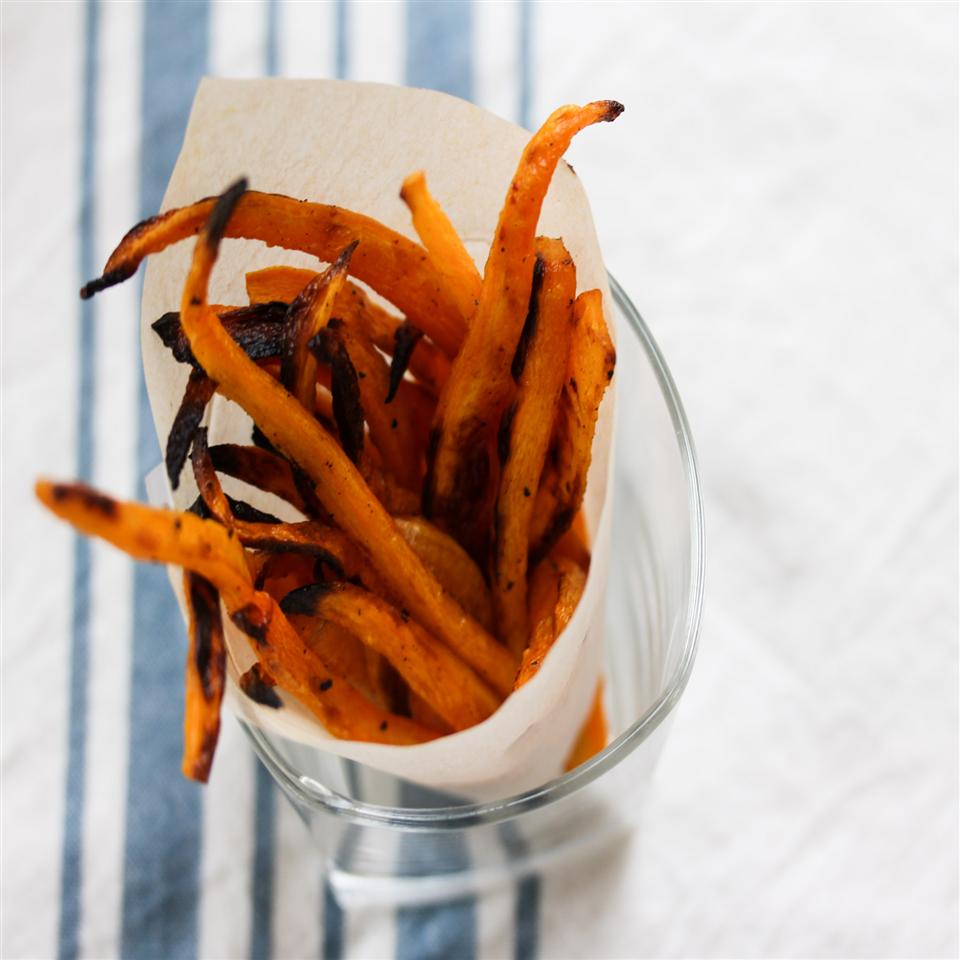 Sweet and Spicy Carrot Fries