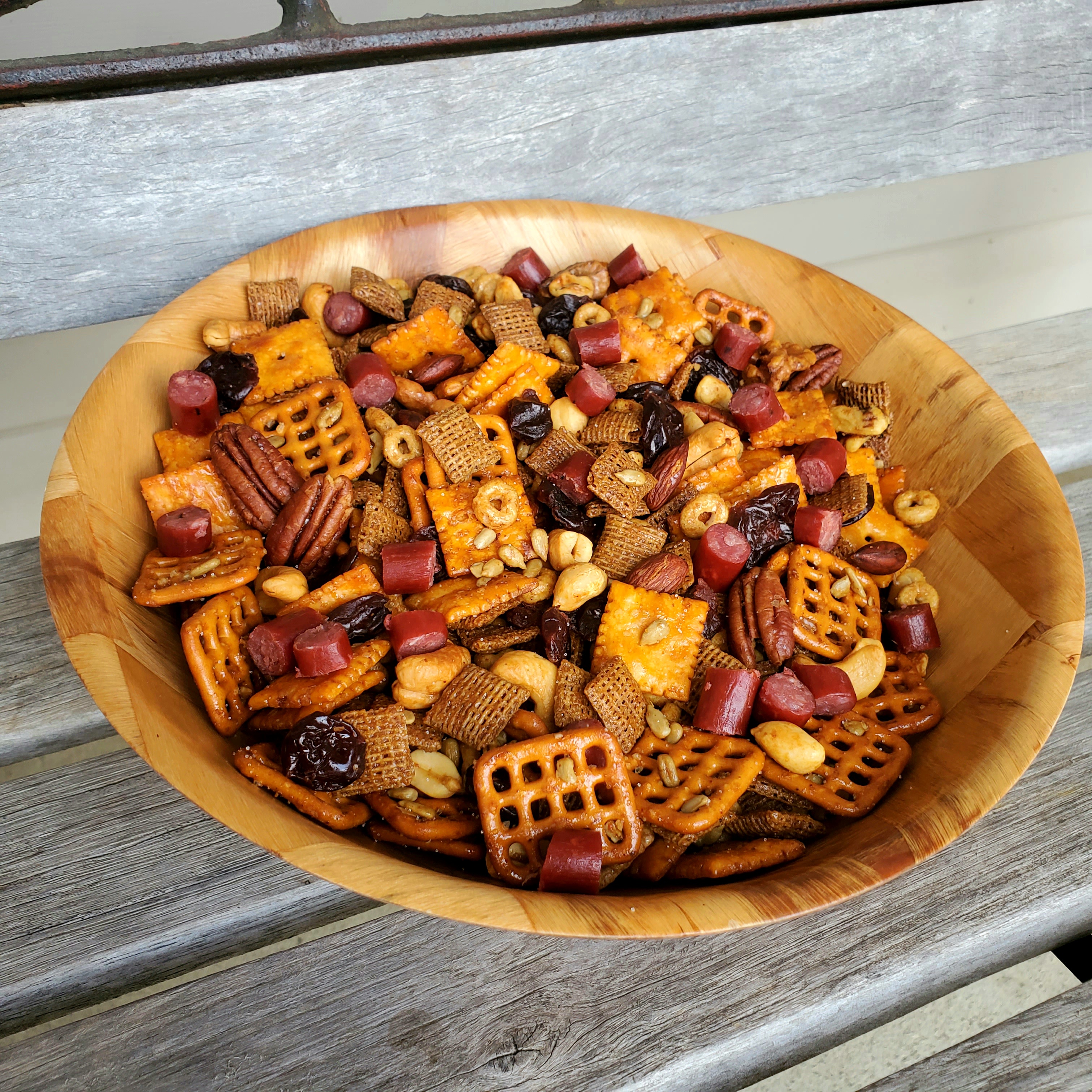 Sweet and Spicy High-Protein Snack Mix