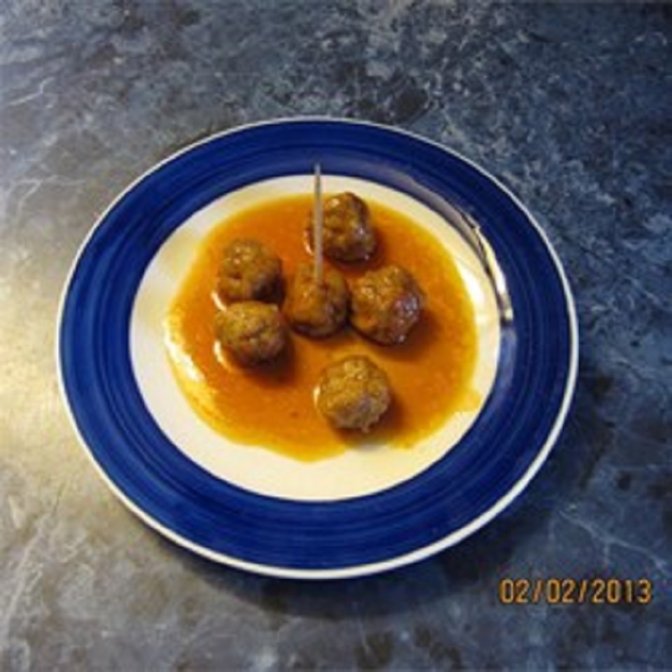 Sweet and Spicy Sausage Balls