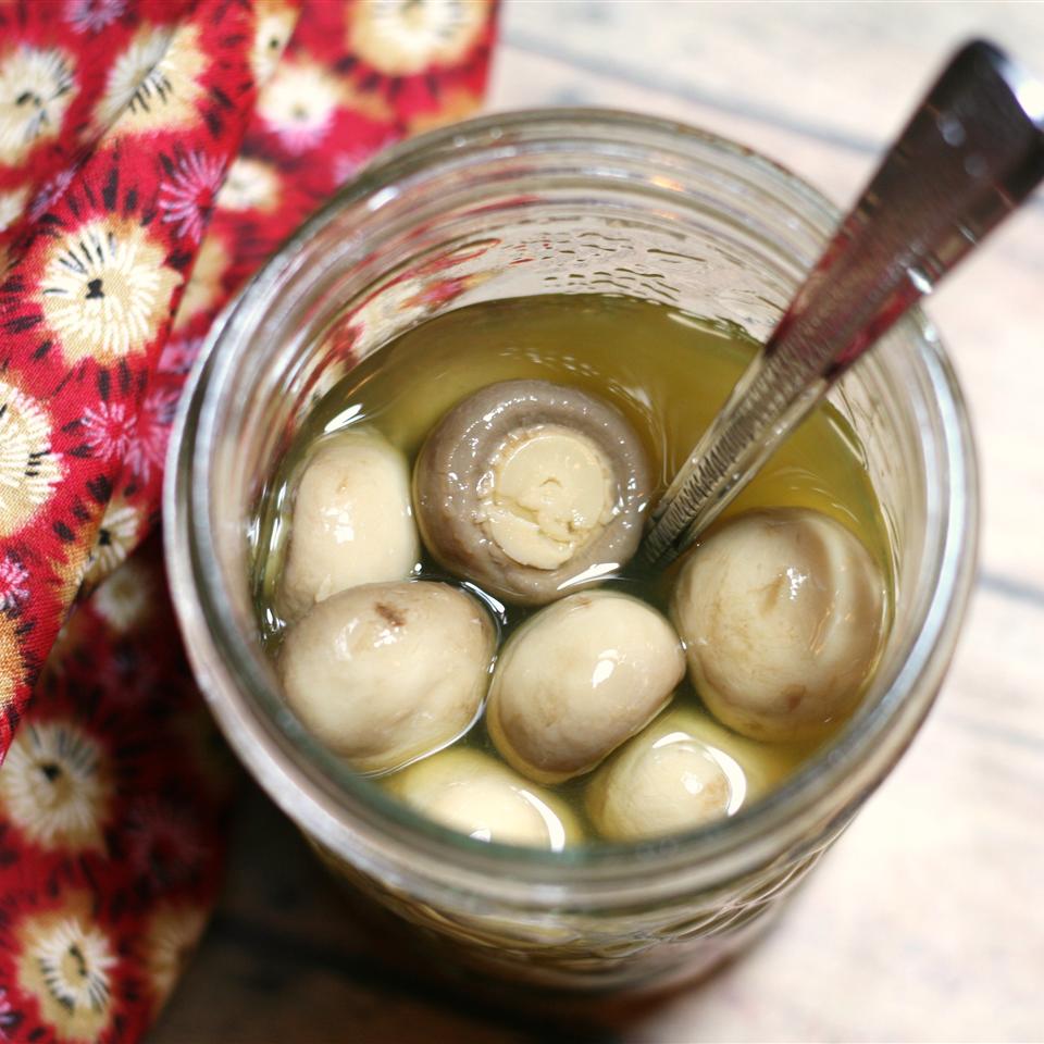 Tangy Pickled Mushrooms