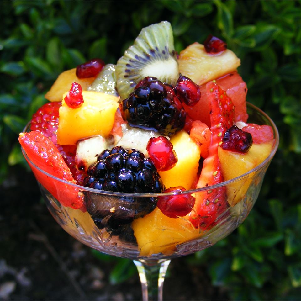 Tangy Poppy Seed Fruit Salad