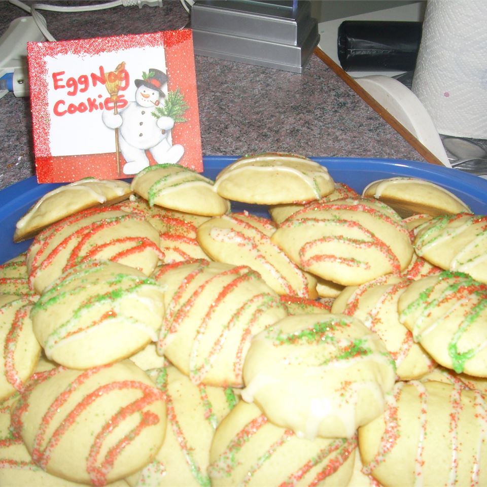 Tasty Eggnog Cookies