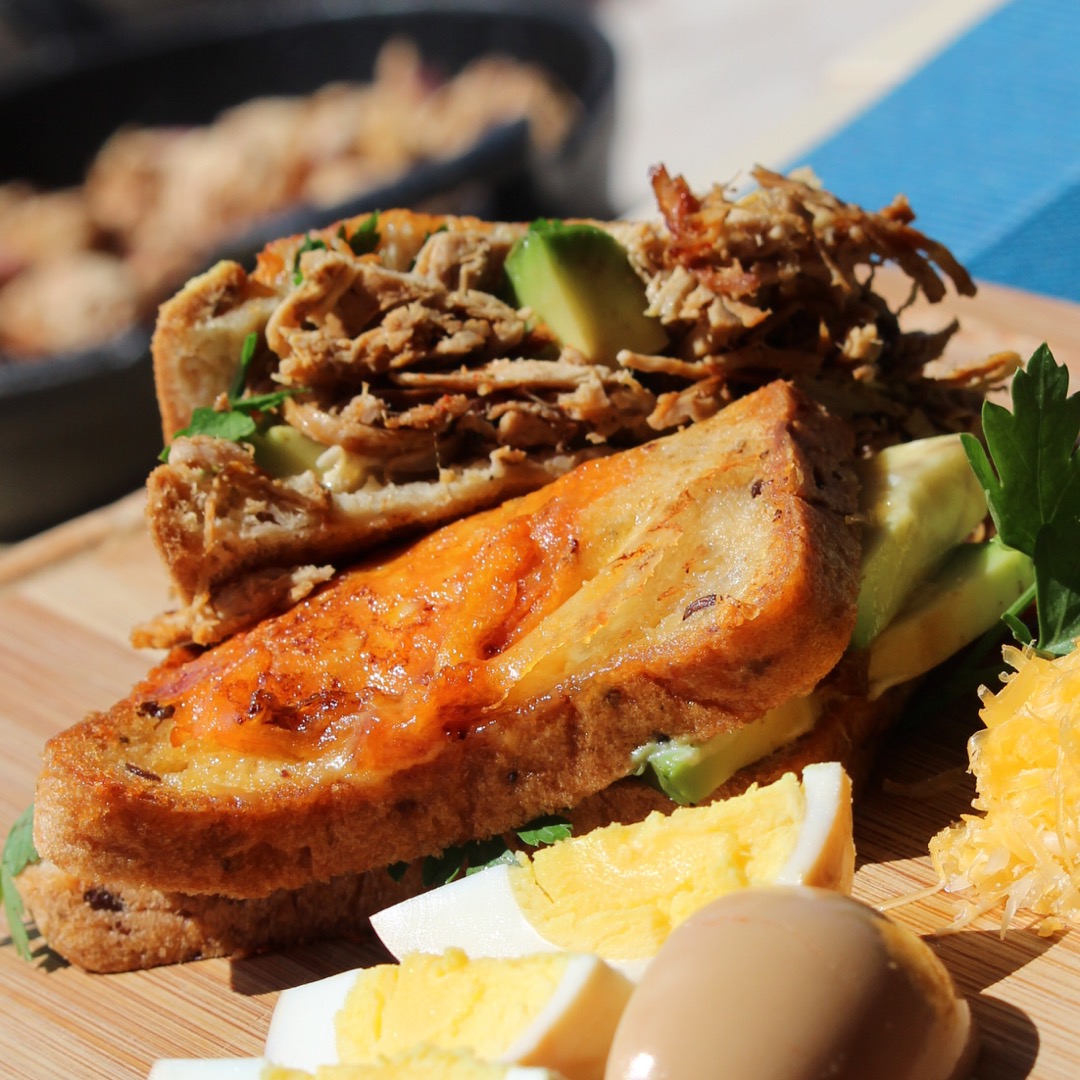 Tex Mex Ultimate Carnitas Grilled Cheese