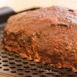 Texas Smoked Barbecue Meatloaf