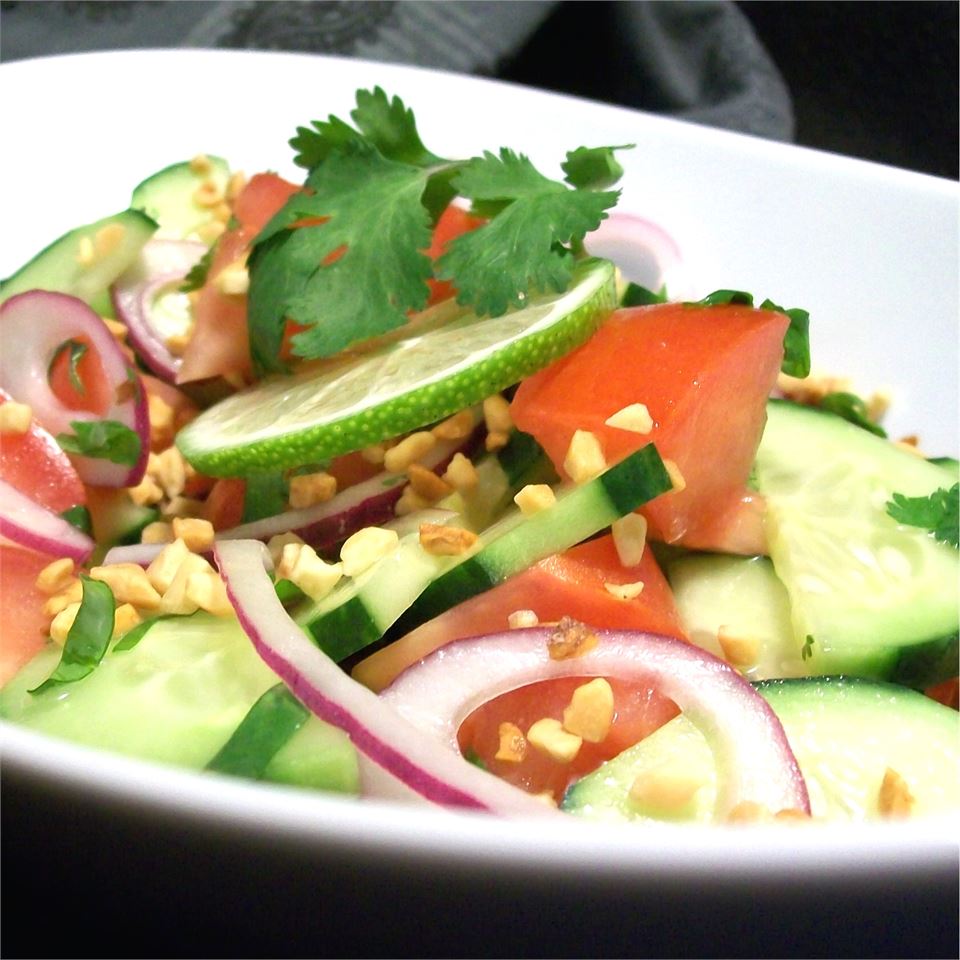 Thai Cucumber Tomato Salad