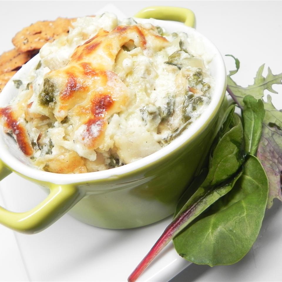 The Perfect Hot Artichoke and Spinach Dip