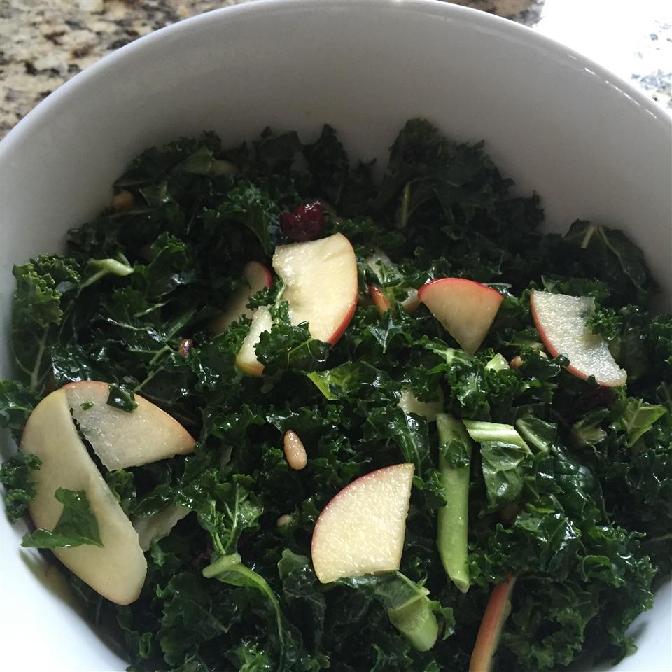 The Talk of the Potluck Kale and Apple Salad
