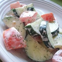 Tomato Cucumber Salad II