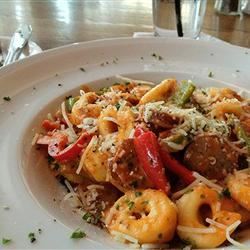 Tortellini with Sausage and Peppers