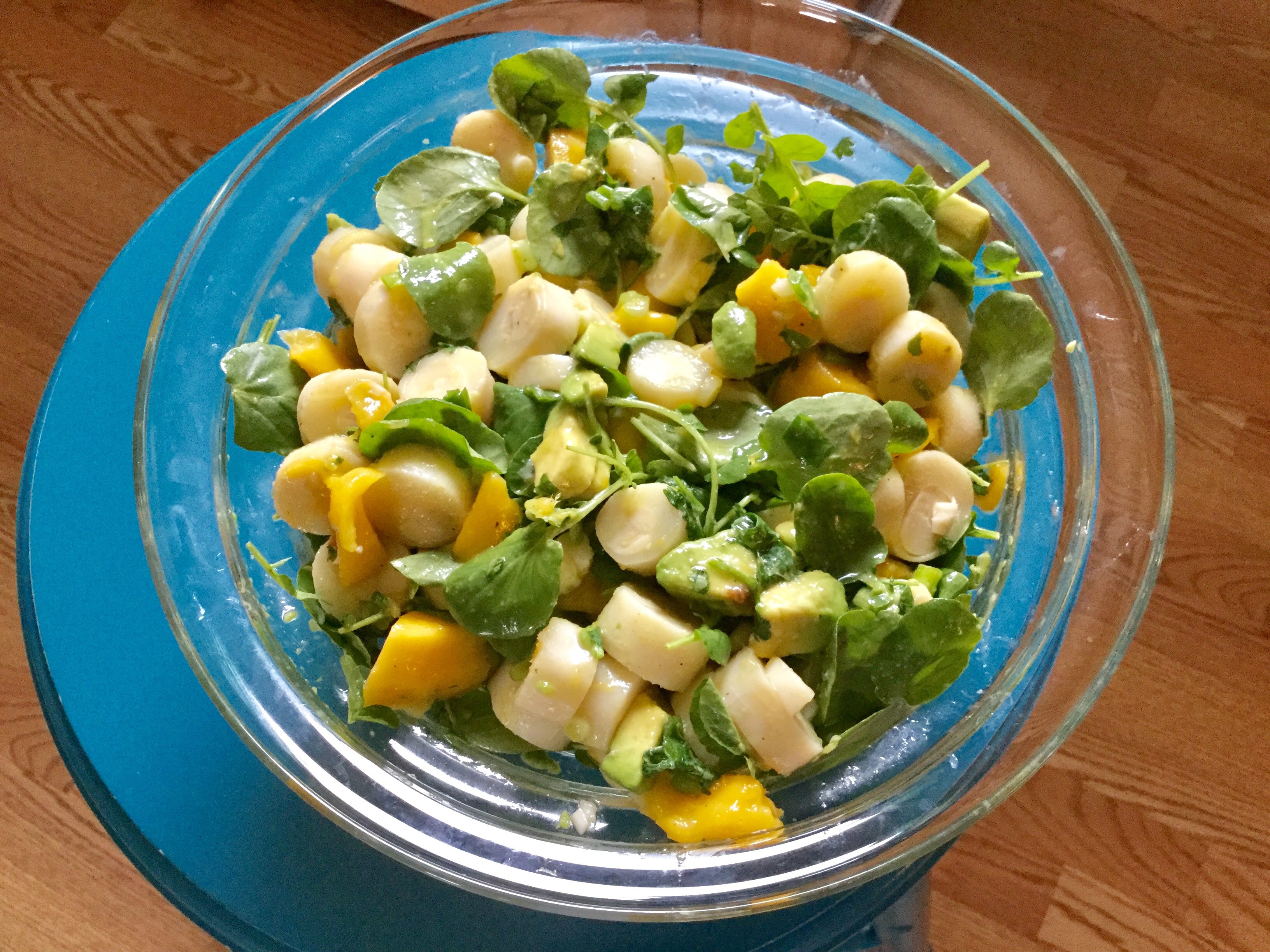 Tropical Hearts of Palm Salad with Mango and Avocado