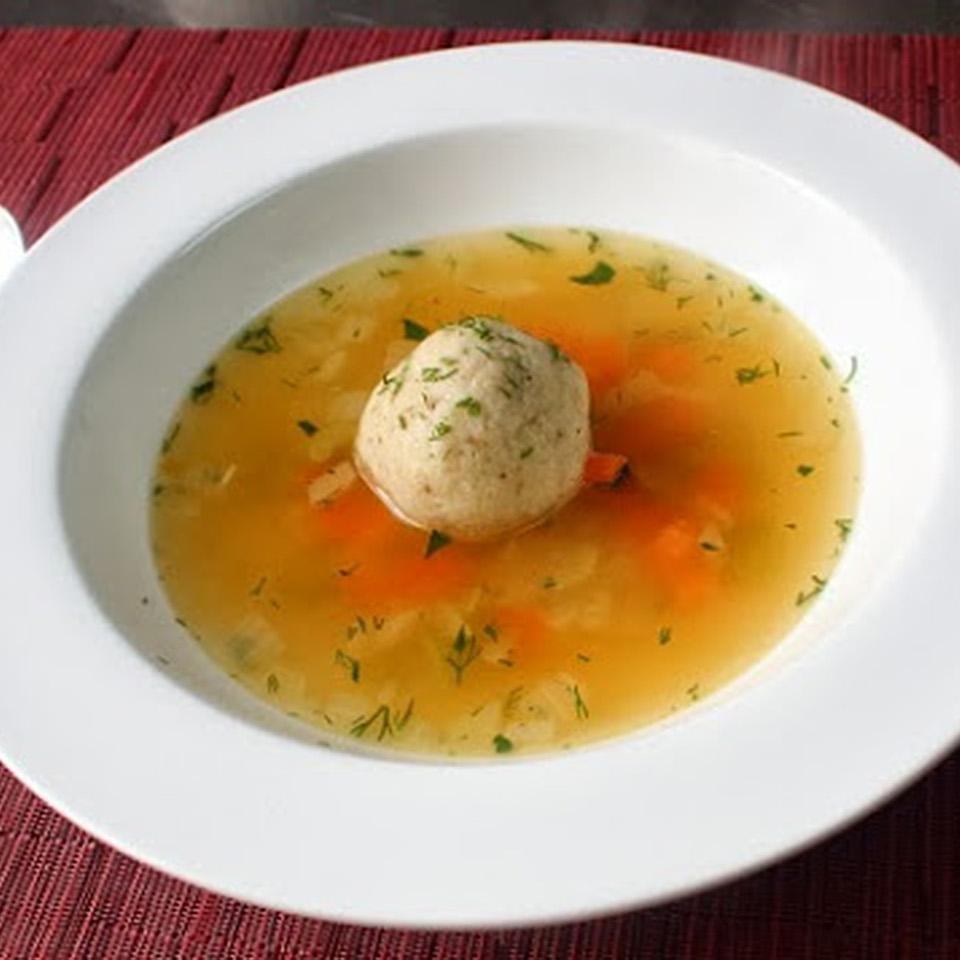 Turkey Matzo Ball Soup