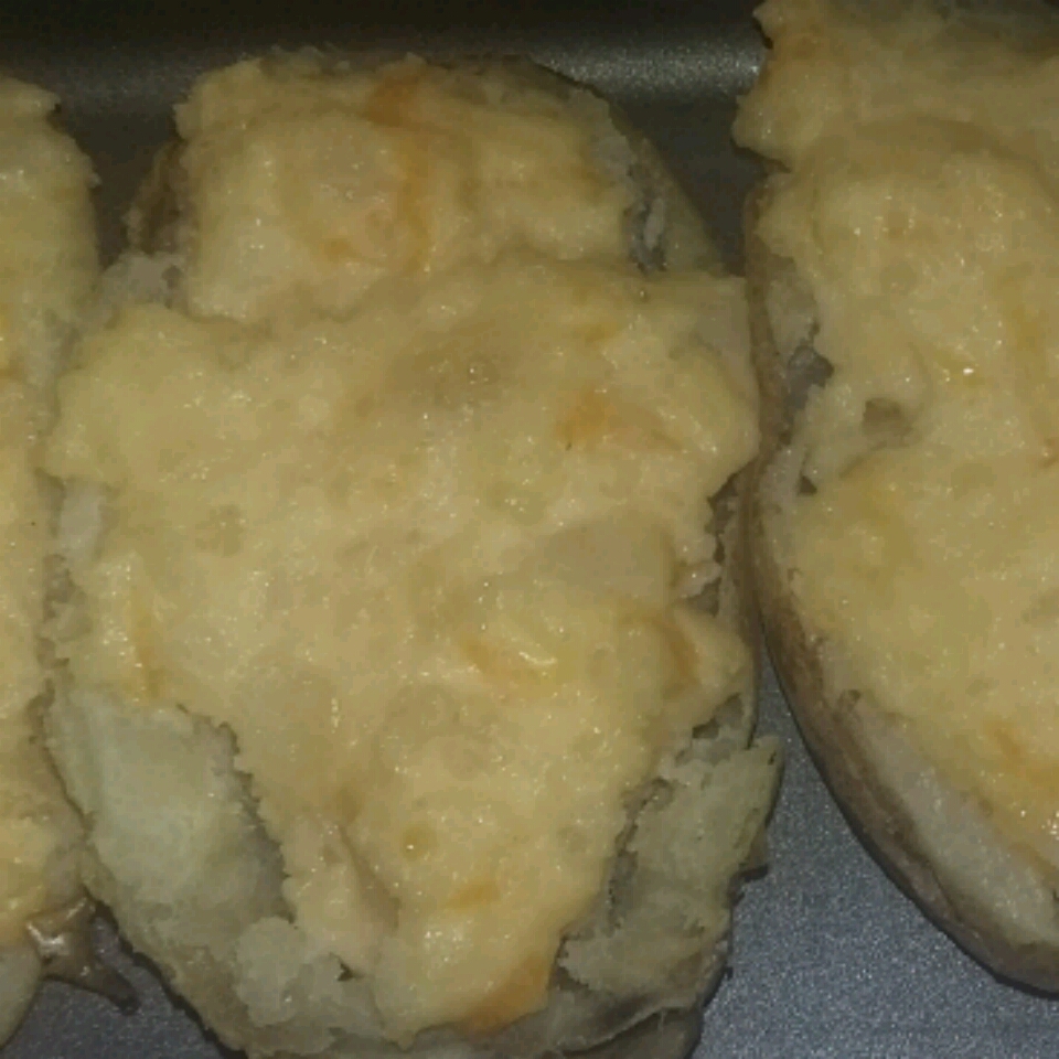 Twice Baked Cheesy Potatoes