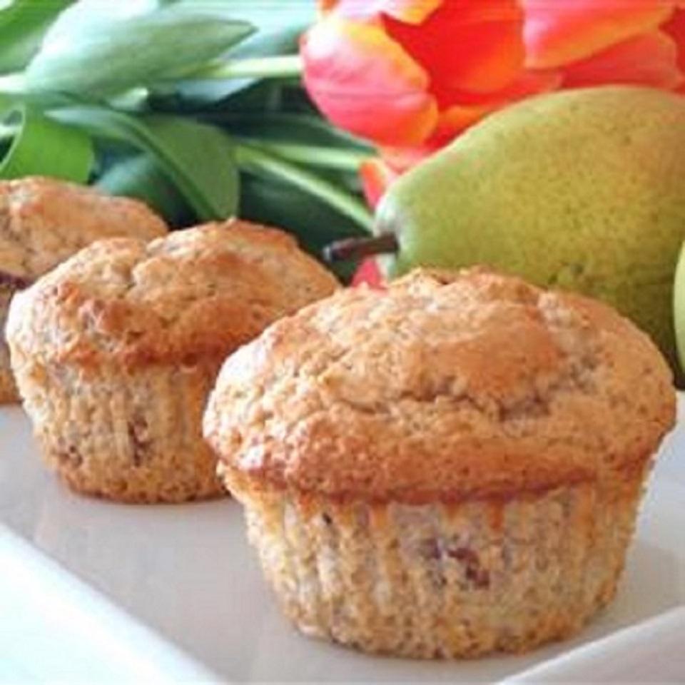 Vanilla Pear Muffins
