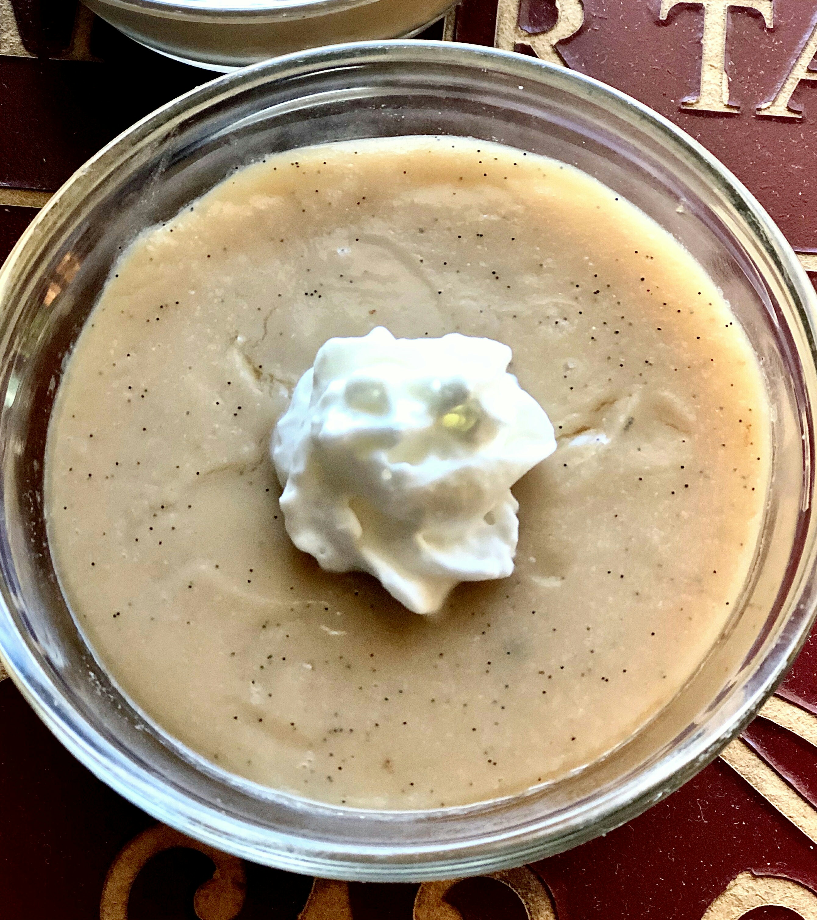 Vegan Almond-Vanilla Pudding
