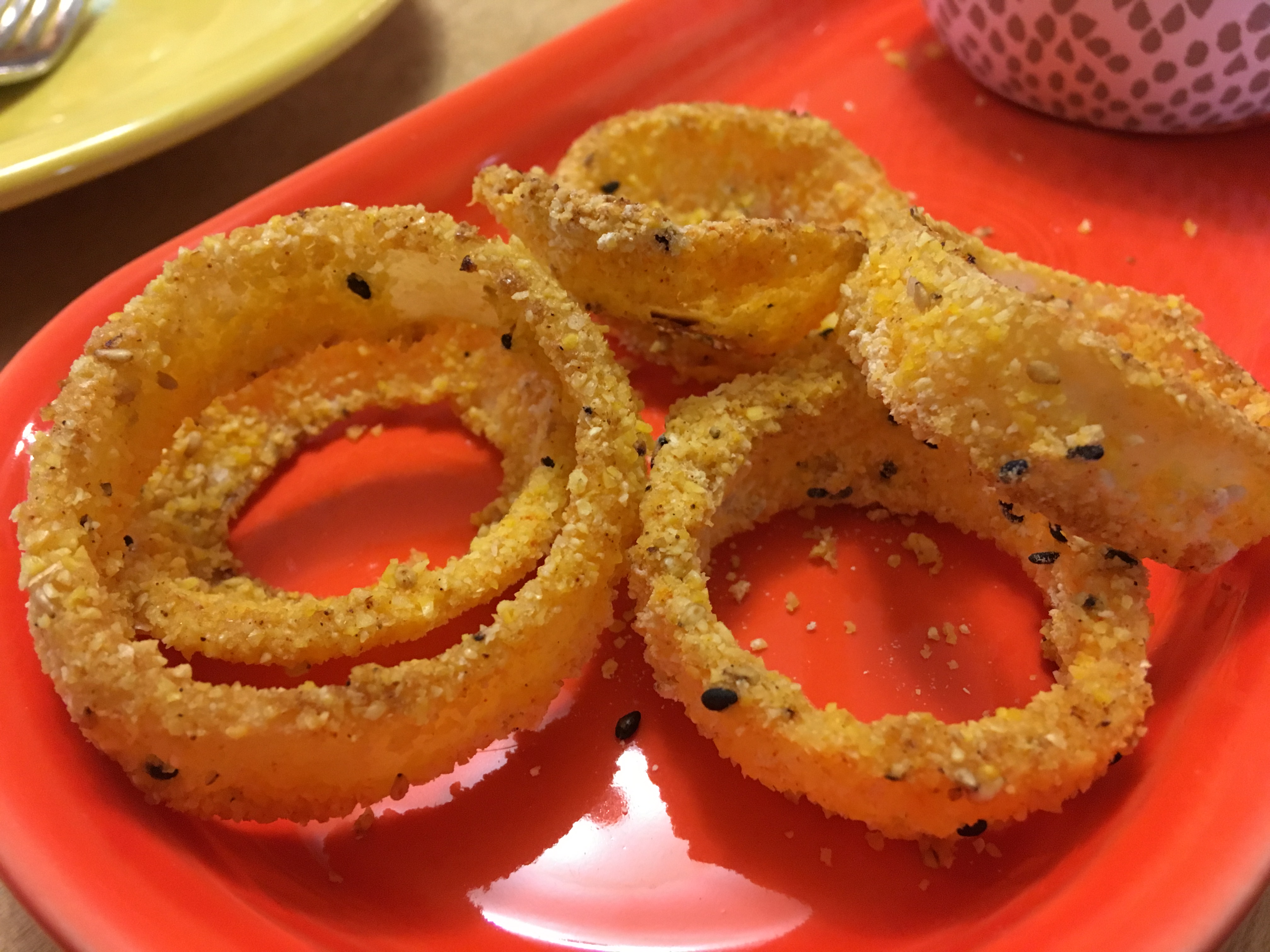 Vegan Baked Onion Rings