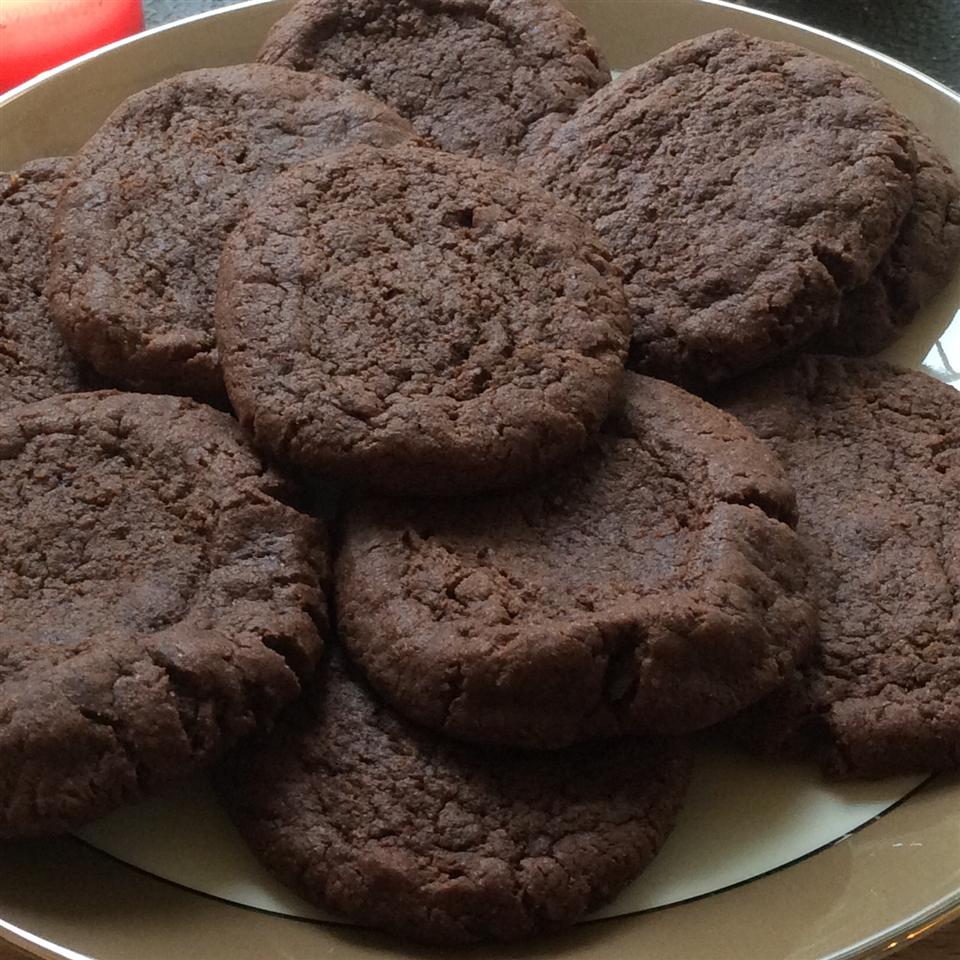 Vegan Chocolate Fudge Cookies