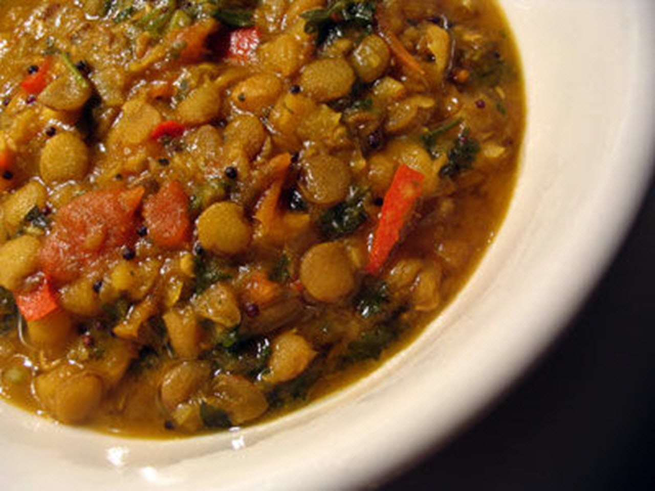 Vegan Green Lentil Curry