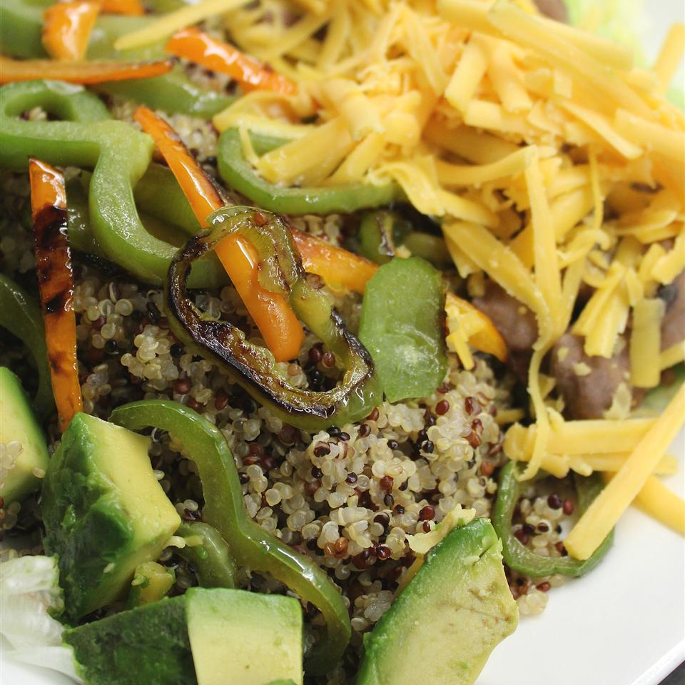Vegan Quinoa and Guac Bowl