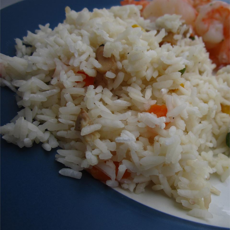 Vegetable Rice Pilaf in the Rice Cooker
