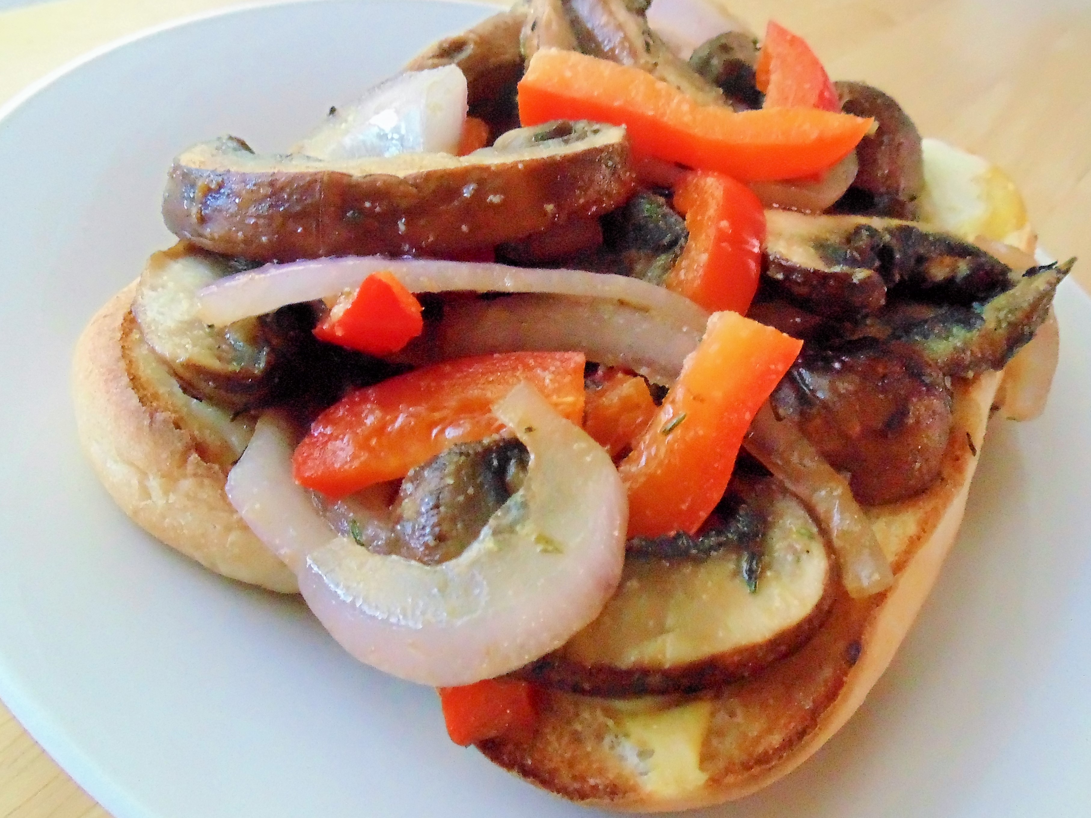Vegetarian Mushroom Philly Cheese Steak Sandwiches