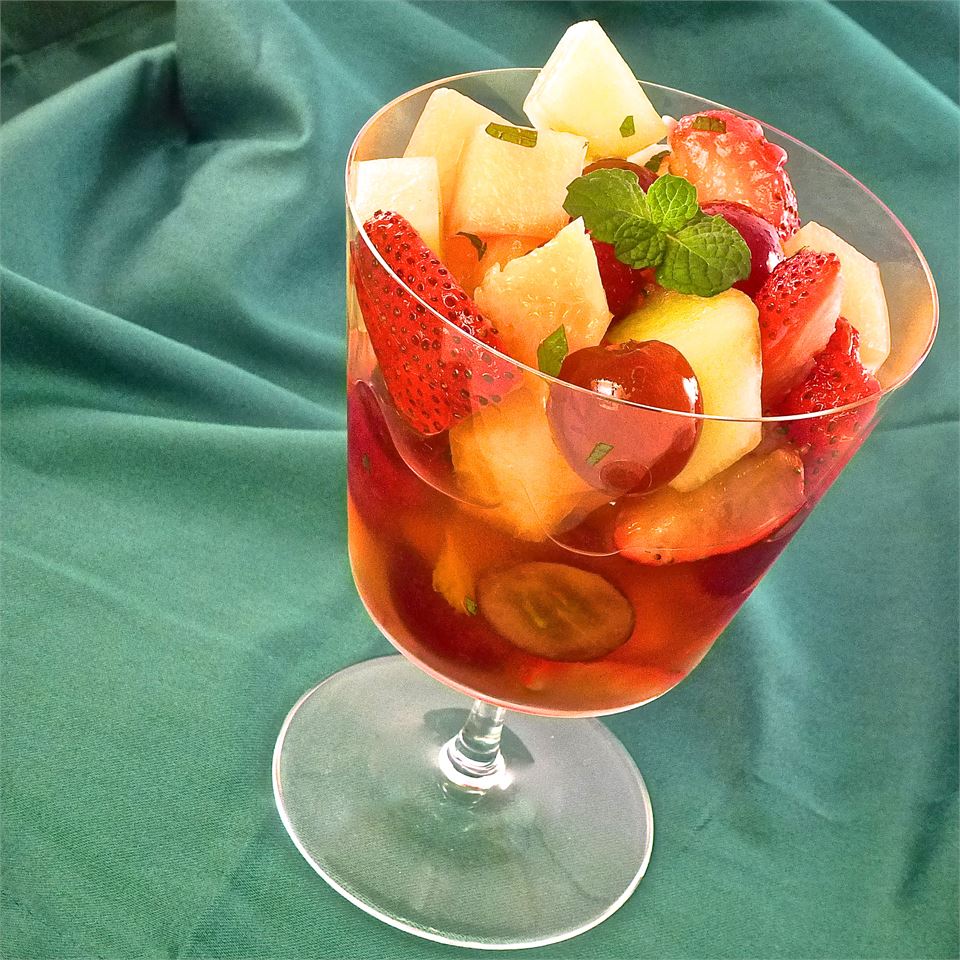White Wine Fruit Cocktail