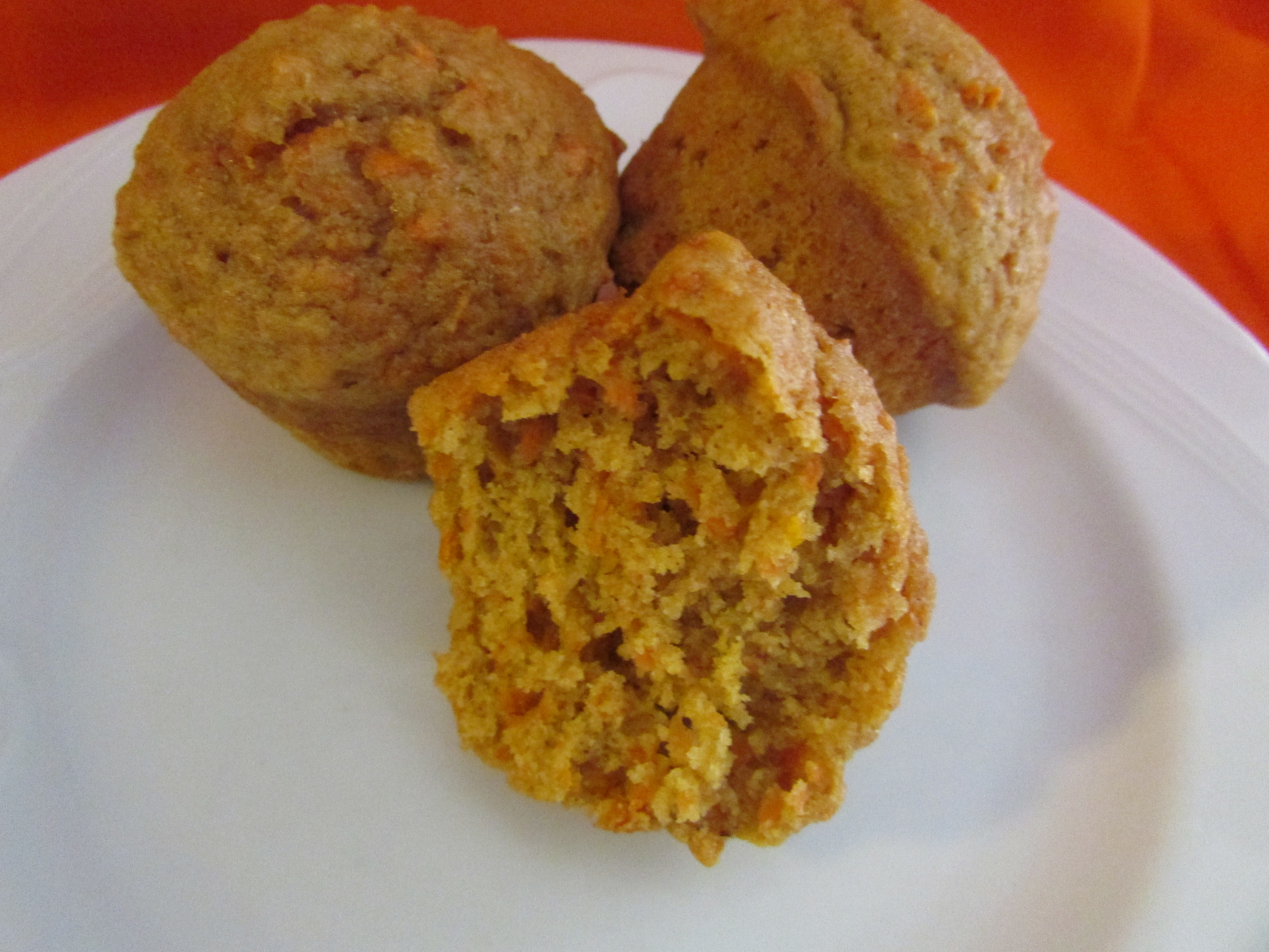 Wicked Whole Wheat Orange Carrot Muffins