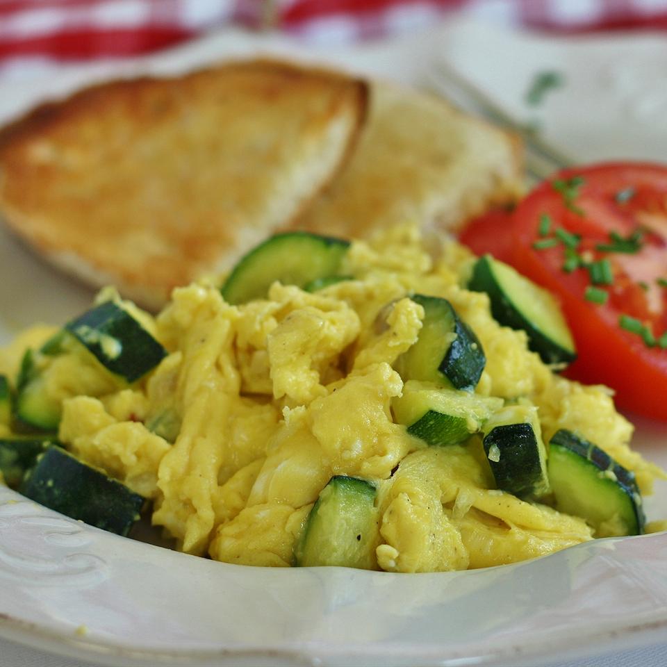 Zucchini with Egg